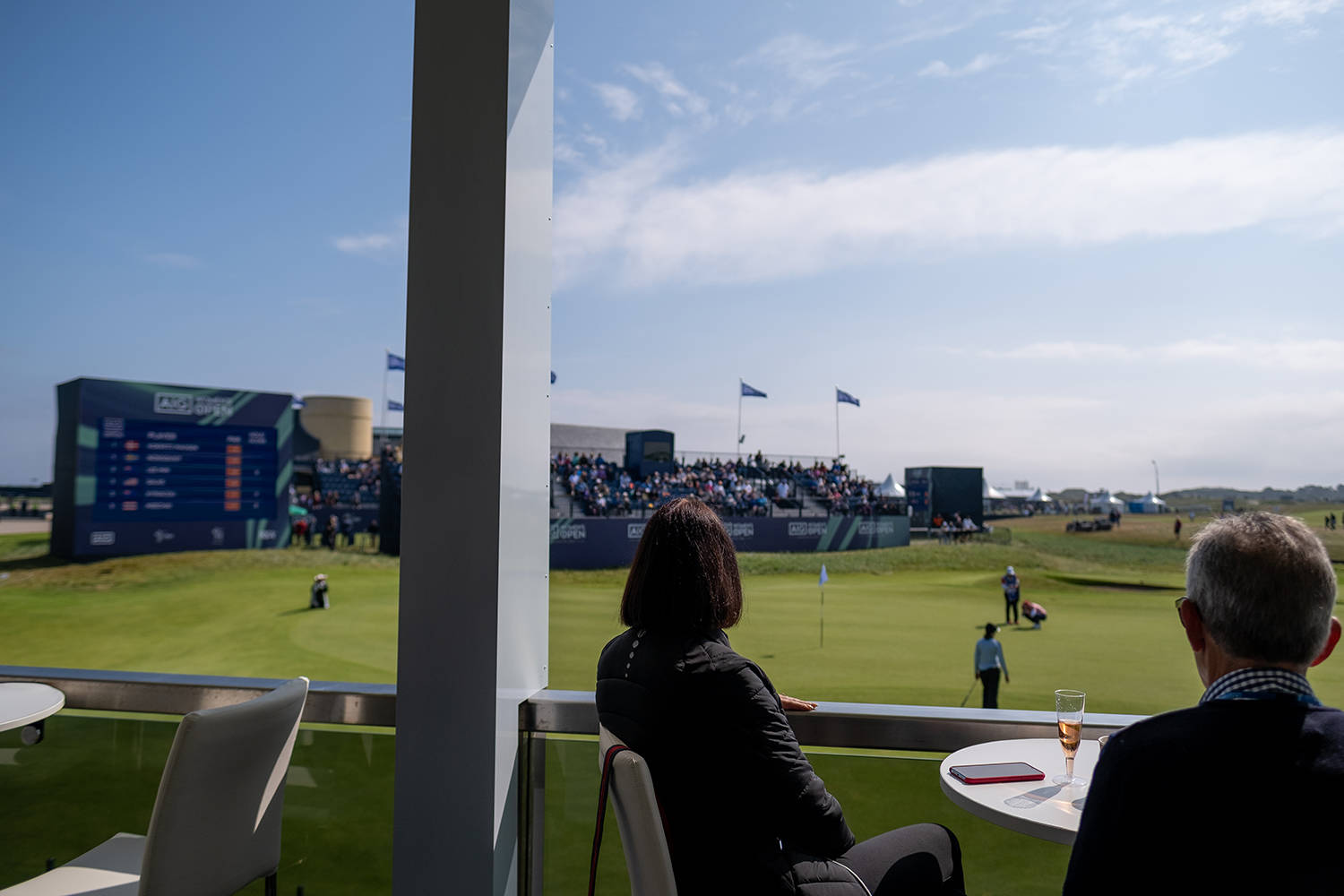 Hospitality at the AIG Women's Open
